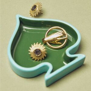 Anthropologie Isabella Stoneware Trinket Dish | Spade | NIB